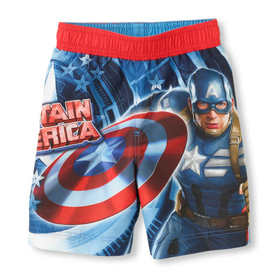 

ШОРТЫ ДЛЯ ПЛАВАНИЯ ДЛЯ МАЛЬЧИКОВ MARVEL CAPTAIN AMERICA UPF+50 18-24M, Blue multicolor