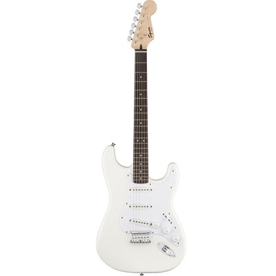Squier Bullet Strat HT Hard Tail Electric Guitar - Arctic White , New!