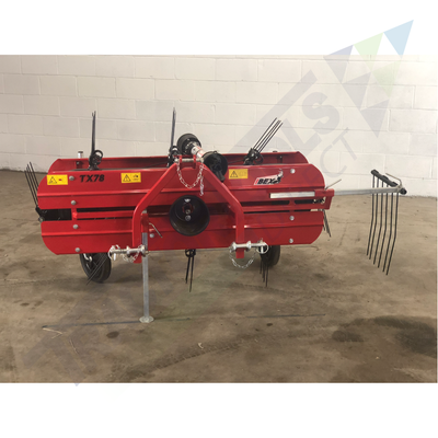 Ibex TX78 Mini Belt Hay Rake for subcompact tractors - DEMO UNIT