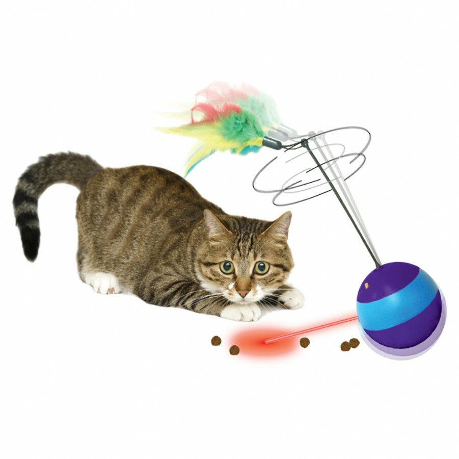 Ethical Pet Spin About 2.0 with Sound Electronic Laser Cat Toy