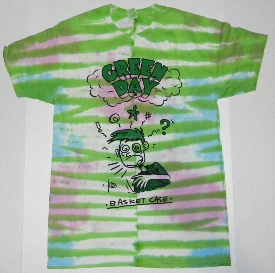 貴重 Green Day 1994年 Basket Case Tシャツ 美品M Vintage 90s 1994 GREEN DAY Basket Case Artwork Drawing