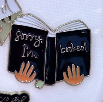 Novelty Fun Book Themed Lapel Pin - You Choose One!