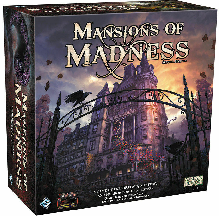 Mansions Of Madness 2nd Edition Board Game FFG Fantasy Flight - Sealed - NEW