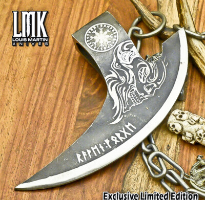 0 in Hand Forged Handmade AUS-10 Steel Chopper Axe Head