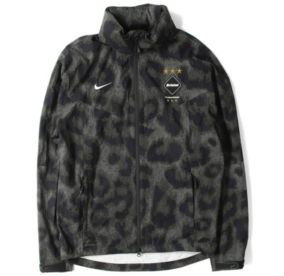 NIKE FC REAL BRISTOL FCRB STORM-FIT RAIN JACKET CAMO Sz.L