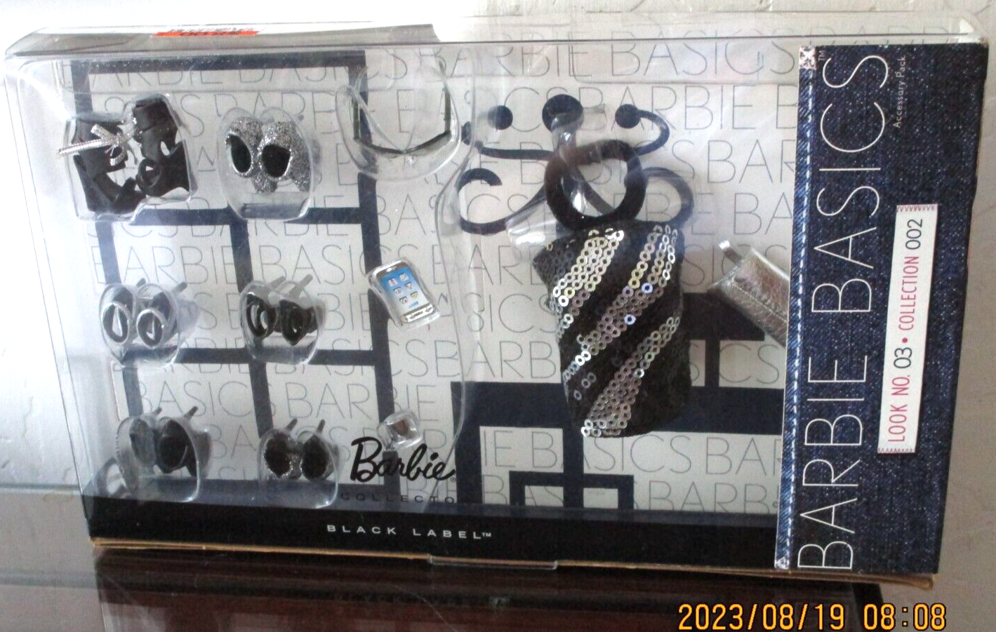 Barbie  BLACK LABEL ヒールセット BARBIE BASICS BLACK LABEL COLLECTION 001 MODEL #06 | eBay
