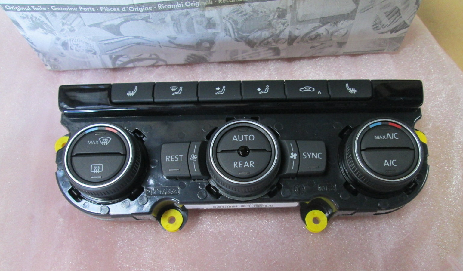 NEW GENUINE VW TRANSPORTER T6 AIR CON HEATER CONTROL PANEL 7E0907040ZJU