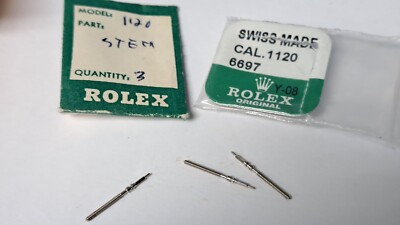 original Rolex 1120 6697 Winding Stem, some have minor rust - needs cleaning 1 p