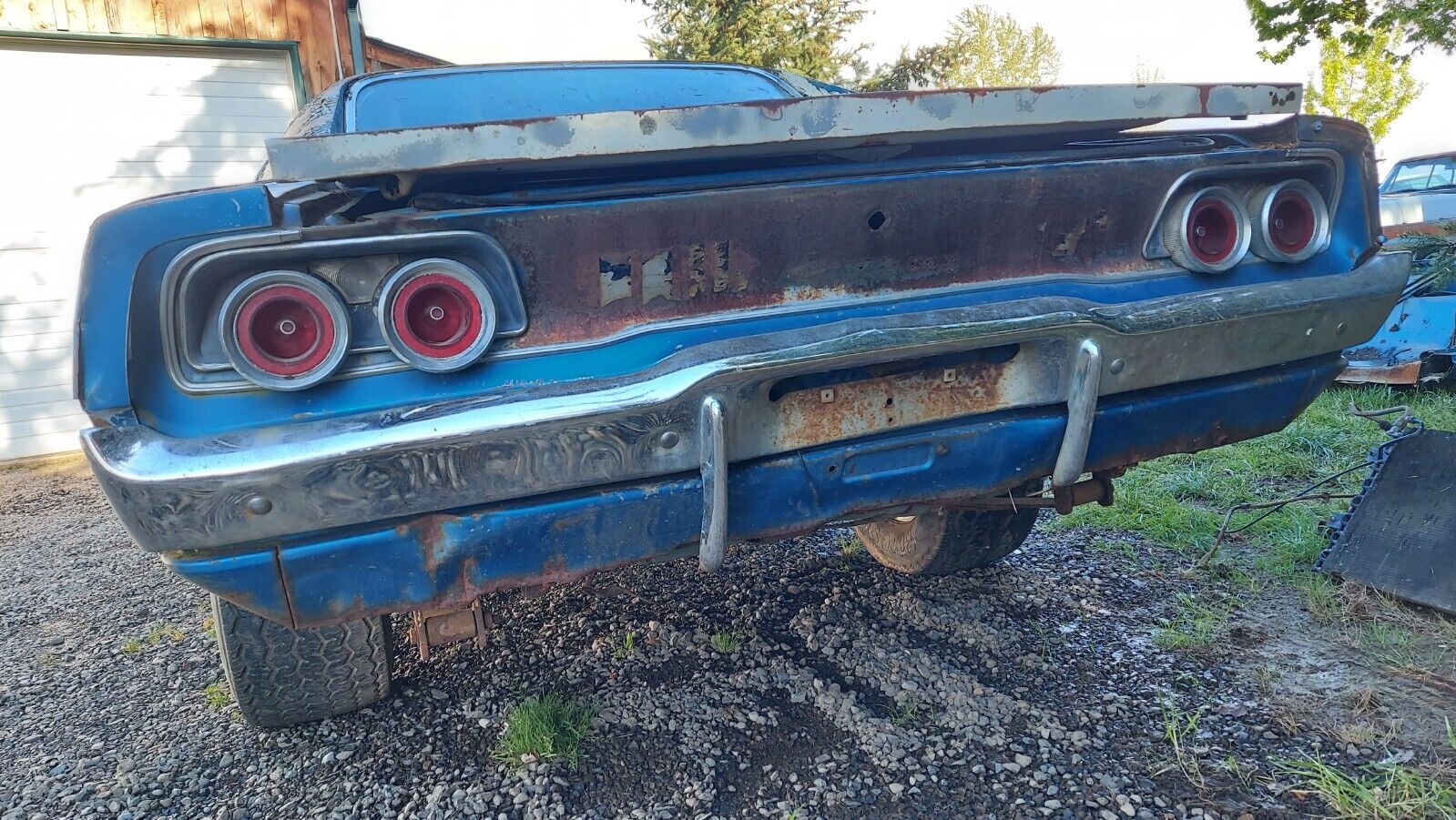 Owner 1968 dodge charger project B7 383 power brake white hat special project