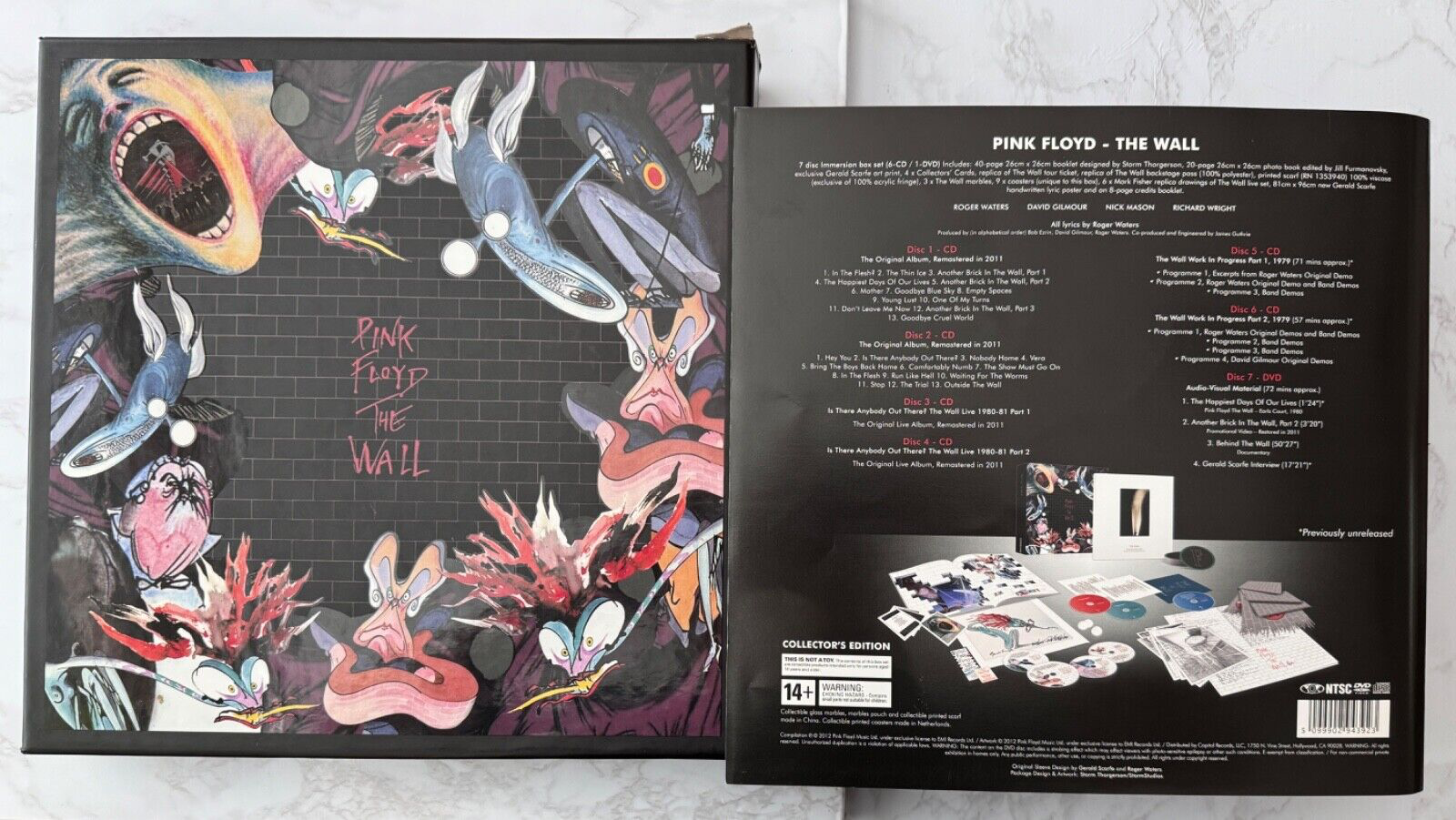 Pink Floyd The Wall immersion box - Pink The Copy Ilustrado: set