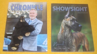 2 Dog Show Magazines - The Canine Chronicle & Showsight - February 2024 Issues