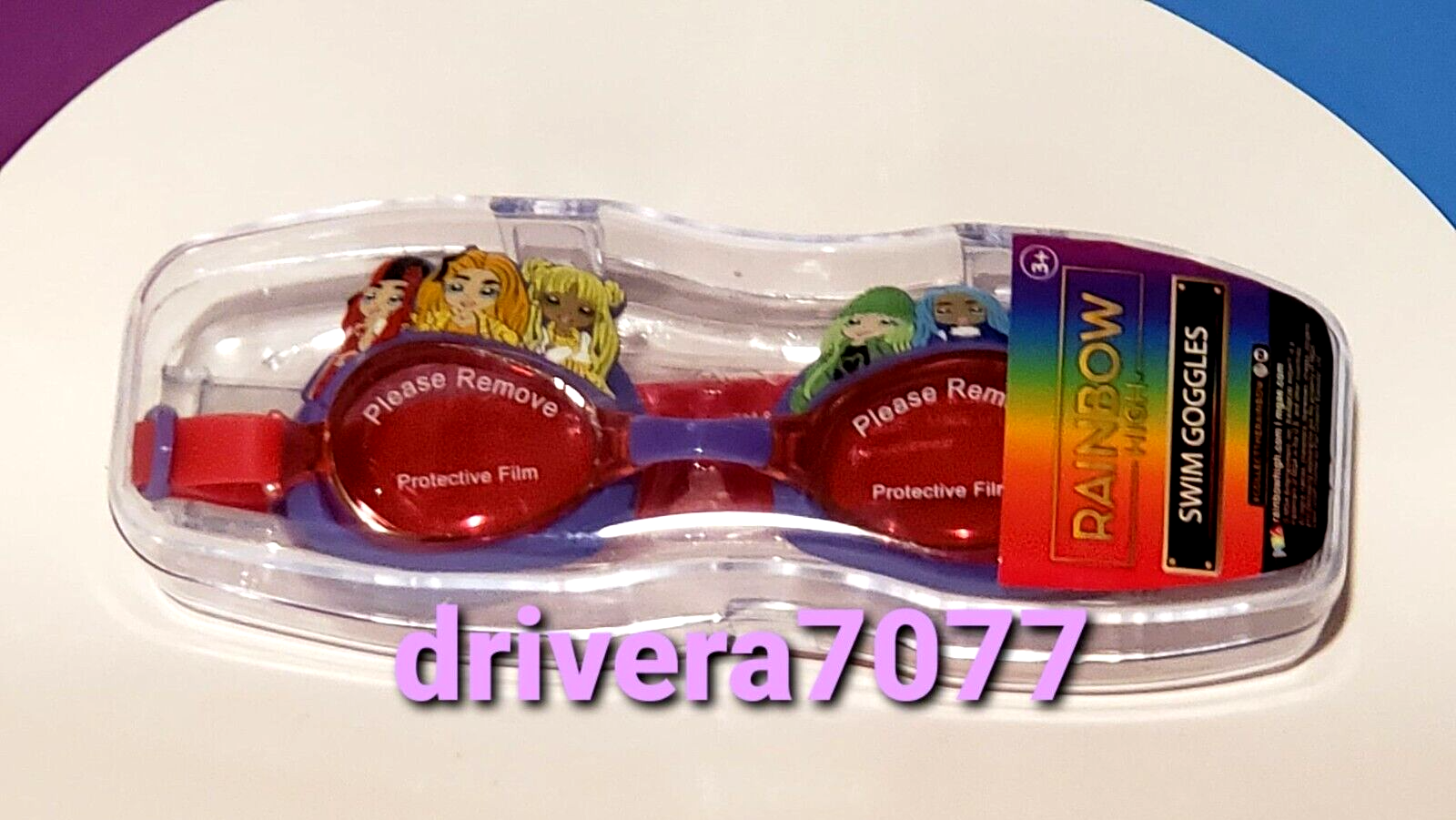 RAINBOW HIGH What Kids Want Swim Goggles 3 + for Girl