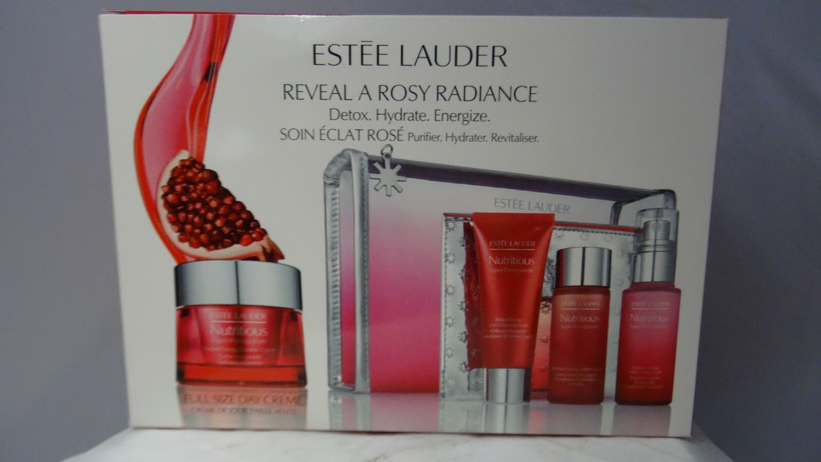 Estee Lauder Nutritious Super-Pomegranate Reveal A Rosy