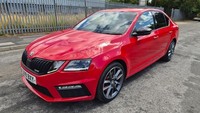 2019 19 SKODA OCTAVIA 2.0 TSI 245 vRS 5dr [Black Pack] Light Damaged Salvage