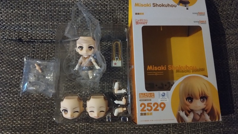 Misaki Shokuhou Nendoroid Ohne Haare Split Parts Neu Anime Figur