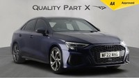 2022 Audi A3 1.0 TFSI 30 S line S Tronic Euro 6 (s/s) 4dr SALOON Petrol Automati