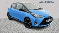 2018 Toyota Yaris 1.5 VVT-i Blue Bi-tone 5dr Hatchback Petrol Manual