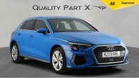 2023 Audi A3 1.4 TFSIe 40 S line Sportback S Tronic Euro 6 (s/s) 5dr 13kWh HATCH