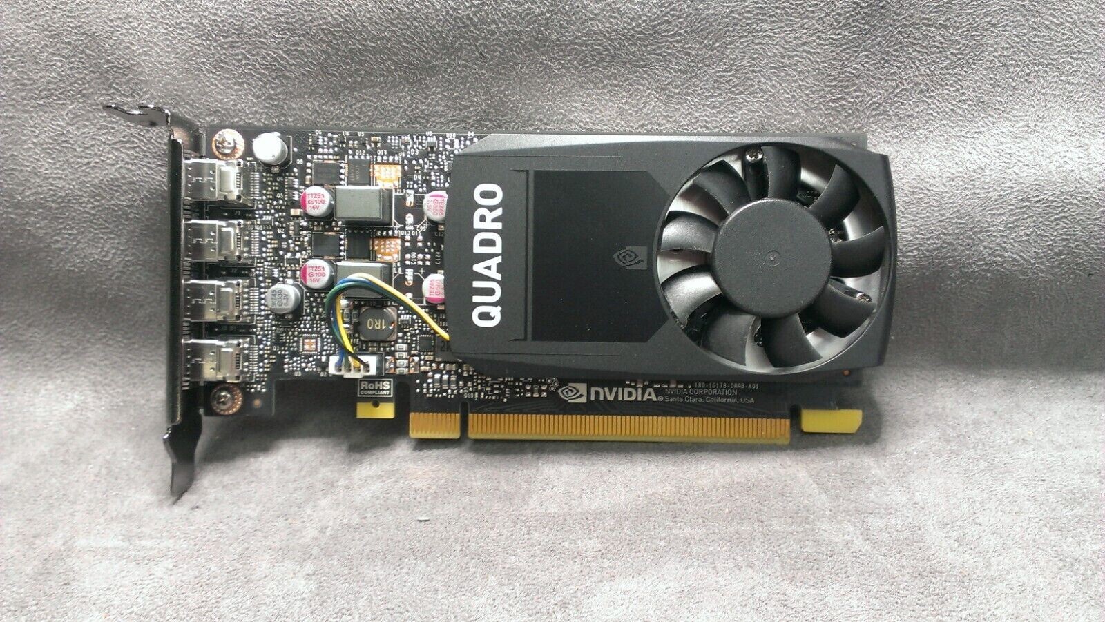 Nvidia Quadro P1000 4GB DDR5 4X Mini DP Graphics Card Dell
