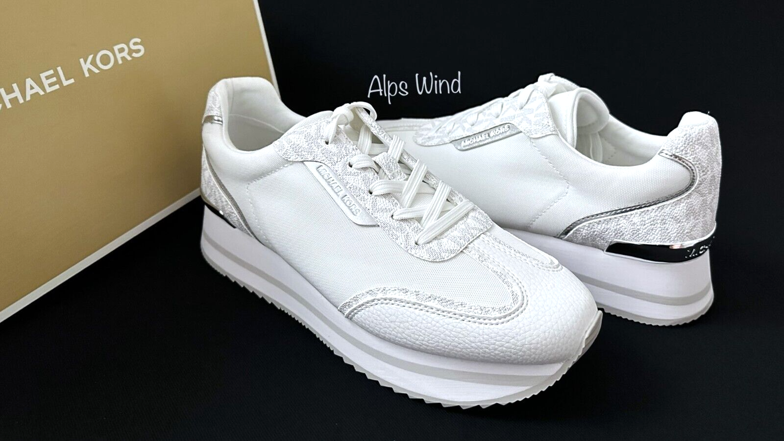 スニーカー Michael Kors Woman Sneakers White 43F1THFS1B 085 MICHAEL KORS: Sneakers woman - White | Michael Kors sneakers