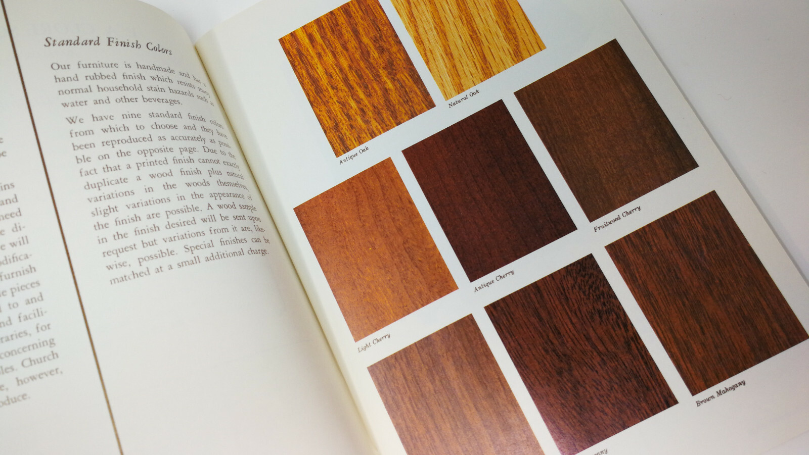 Vintage 1982 Original E. A. Clore & Sons Inc Fine Furniture Catalog