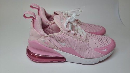 【ゆみちゃんページ】 Nike Air Max 270 GS Pink Foam White Pink Rise Size 4.5Y