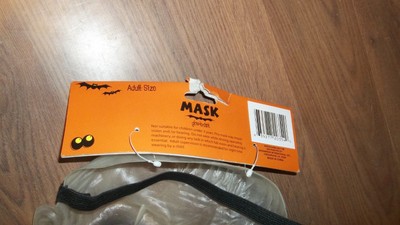 Adult size glow-in-dark mask Halloween