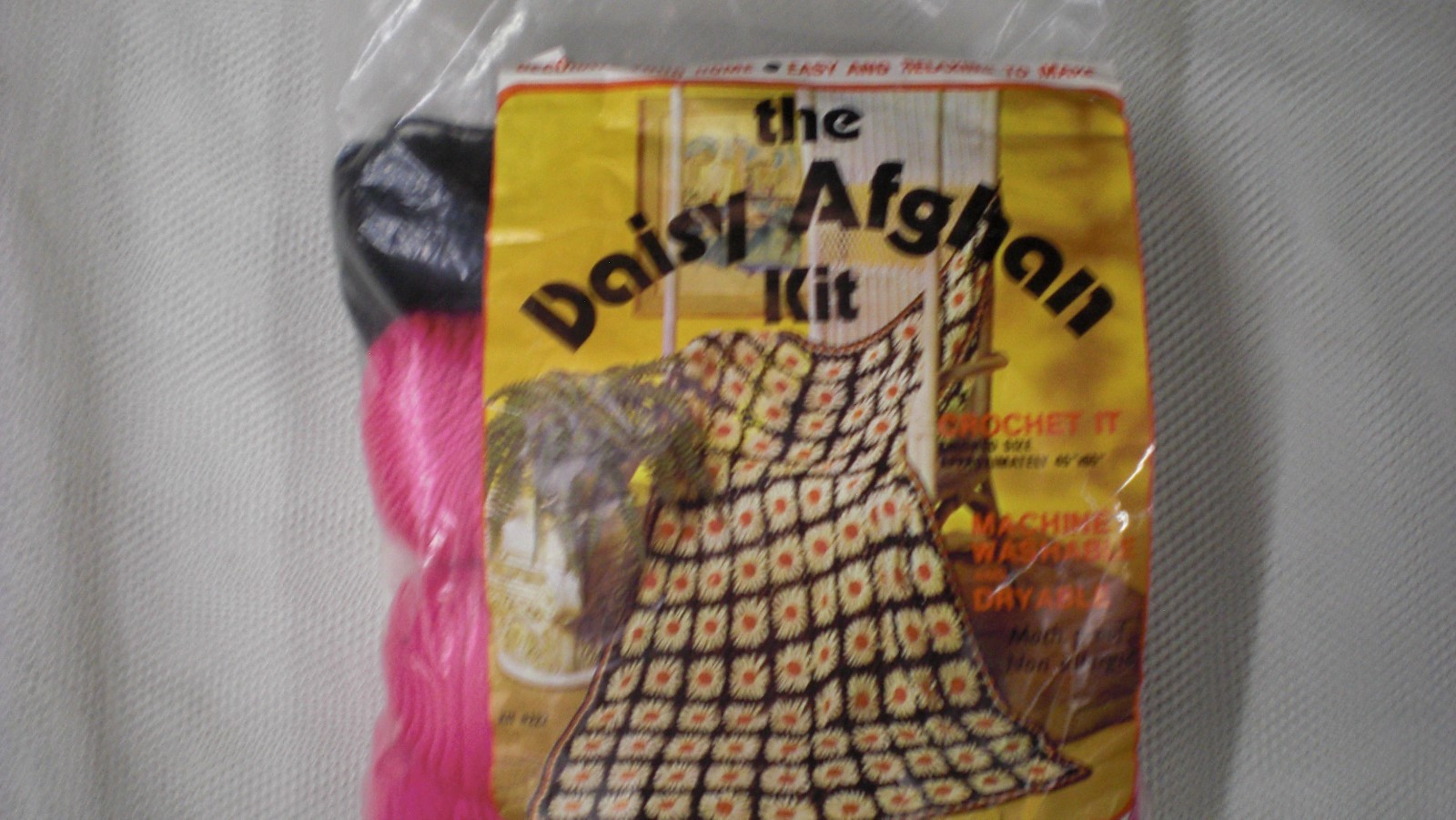THE DAISY AFGHAN KIT