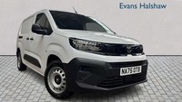 2025 Vauxhall Combo Cargo Xl Diesel 1.5 Turbo D 100ps Prime H1 Van Van Diesel Ma