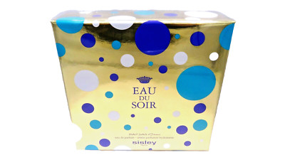 EAU DU SOIR BY SYSLEY GIFT SET 1.0 oz EDP Spray + 1.6 oz (50ml) Body Cream