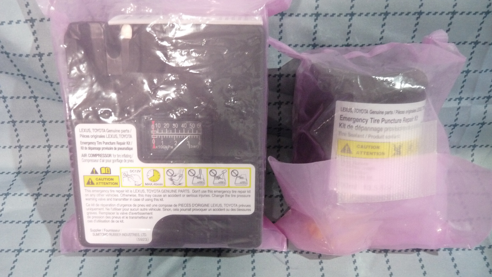 キットカー修理キットX クイルシール内面修理セット TECH パンク修理キット 【通販
