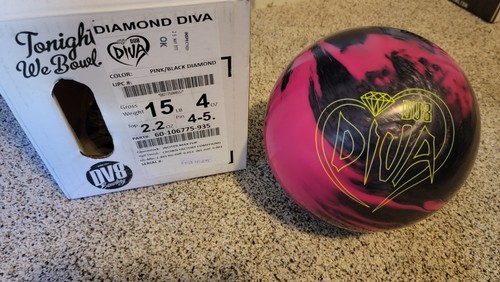 ❤︎新品❤︎オマケ付き❤︎DV8 ダイヤモンド ディーバ 15ポンド4オンス 数量限定】DV8 ダイヤモンド ディーバ ボウリングボール、国内