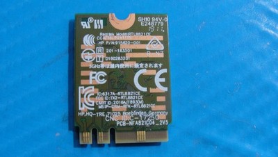 HP 14” 14-cf1020od Genuine Laptop Wireless WiFi Card RTL8821CE 915620-001