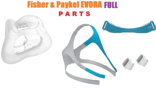Fisher & Paykel Evora FULL Cushion/Seal  or Parts Replacement Headgear other