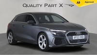 2023 Audi A3 1.0 TFSI 30 S line Sportback Euro 6 (s/s) 5dr HATCHBACK Petrol Manu