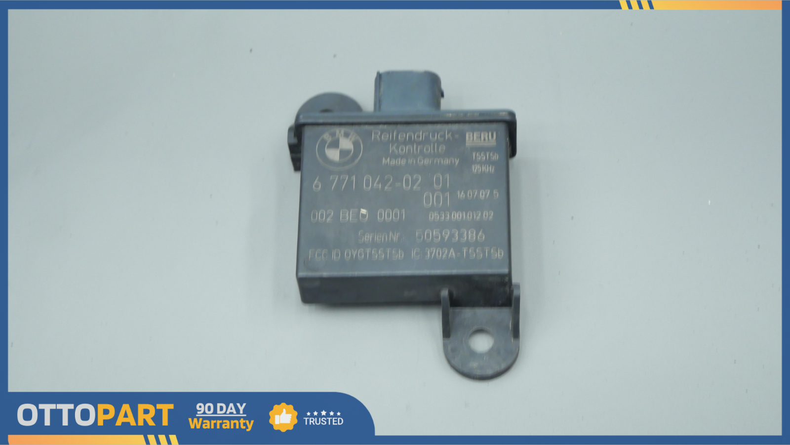 2003-2008 BMW Z4 Right Tire Pressure Monitor Sensor UNIT MODULE OEM 6771042-0201