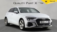 2021 Audi A3 1.4 TFSIe 40 S line Sportback S Tronic Euro 6 (s/s) 5dr 13kWh HATCH
