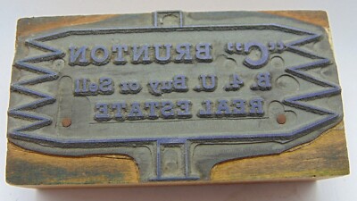 Printing Letterpress Printers Block C Brunton Real Estate