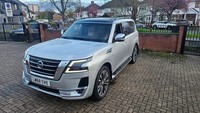 2022 Nissan Patrol 5.6 V8 8 Seater Silver UK 2019 27K Miles Petrol Automatic