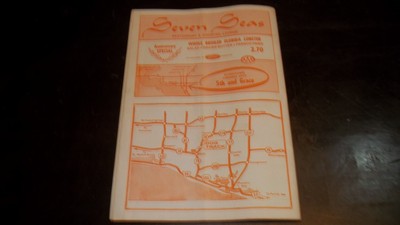 Ebro Florida Dog Track Program Official Program .35 Cents Dog Racing 1969 rare