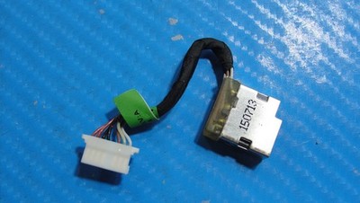HP 15-au123cl 15.6" Genuine Laptop DC IN Power Jack w/Cable 799735-F51