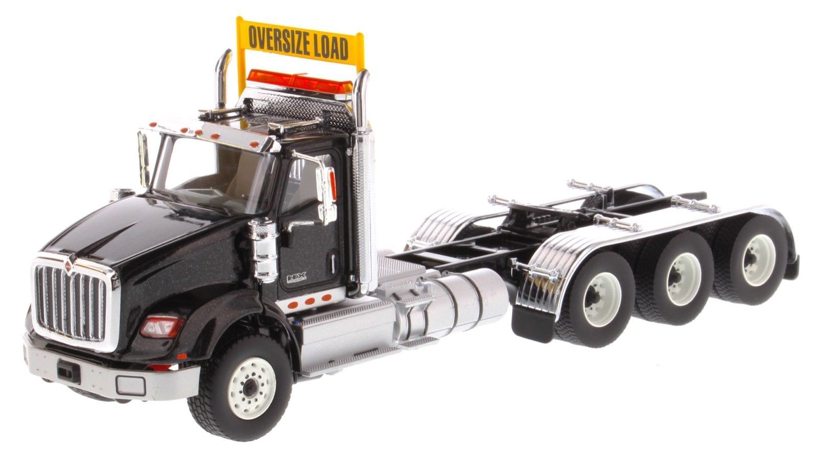 1/50 Scale International HX620 Tridem Tractor BLACK Diecast