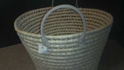 Large Woven Basket with Two Handles