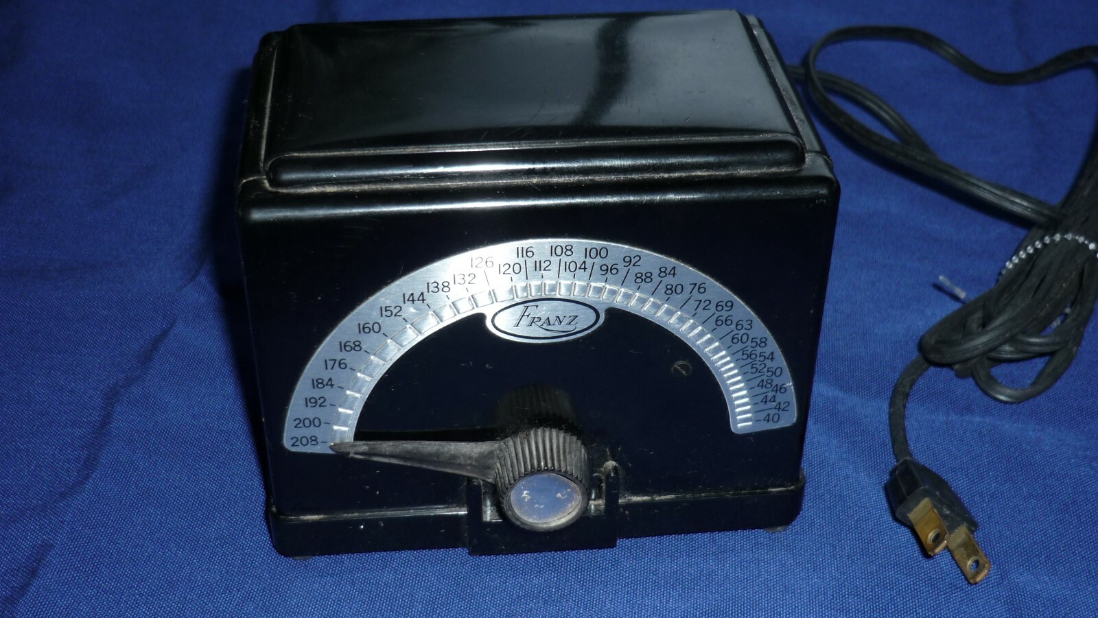 Vintage Franz Electric Musical Tempo Metronome Model LM-4, Works Great