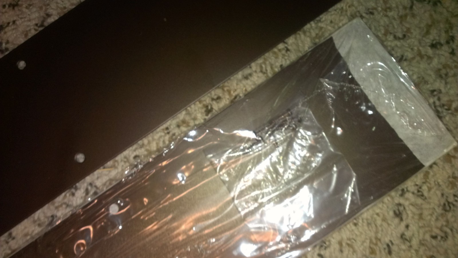 Pair of Bronze Color Commercial Door Push Plates 4