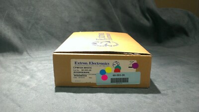 New Extron CPM104 Three-Gang MAAP Mounting Frame - WHITE