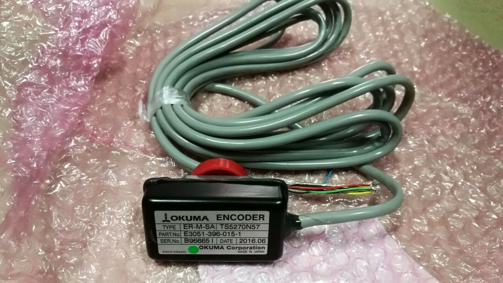 OKUMA ENCODER ER-M-SA TS5270N57 E3051-396-15-1 NEW ORIGINAL OKUMA ENCODER ER-M-SA TS5270N57 E3051-396-15-1 NEW ORIGINAL
