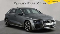 2023 Audi A3 1.0 TFSI 30 S line Sportback 5dr Petrol Manual Euro 6 (s/s) (110 ps