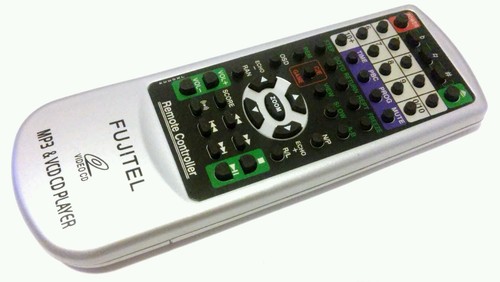 RARE - NEW GENUINE FUJITEL JX0334 MP3 VCD CD PLAYER REMOTE RARE - NEW GENUINE FUJITEL JX0334 MP3 VCD CD PLAYER REMOTE