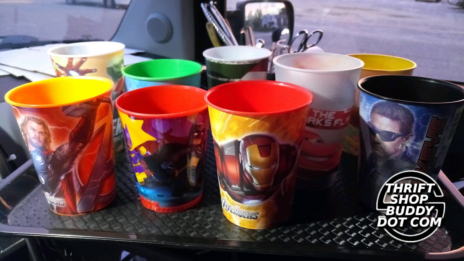 Assorted Children's Character Plastic Cups